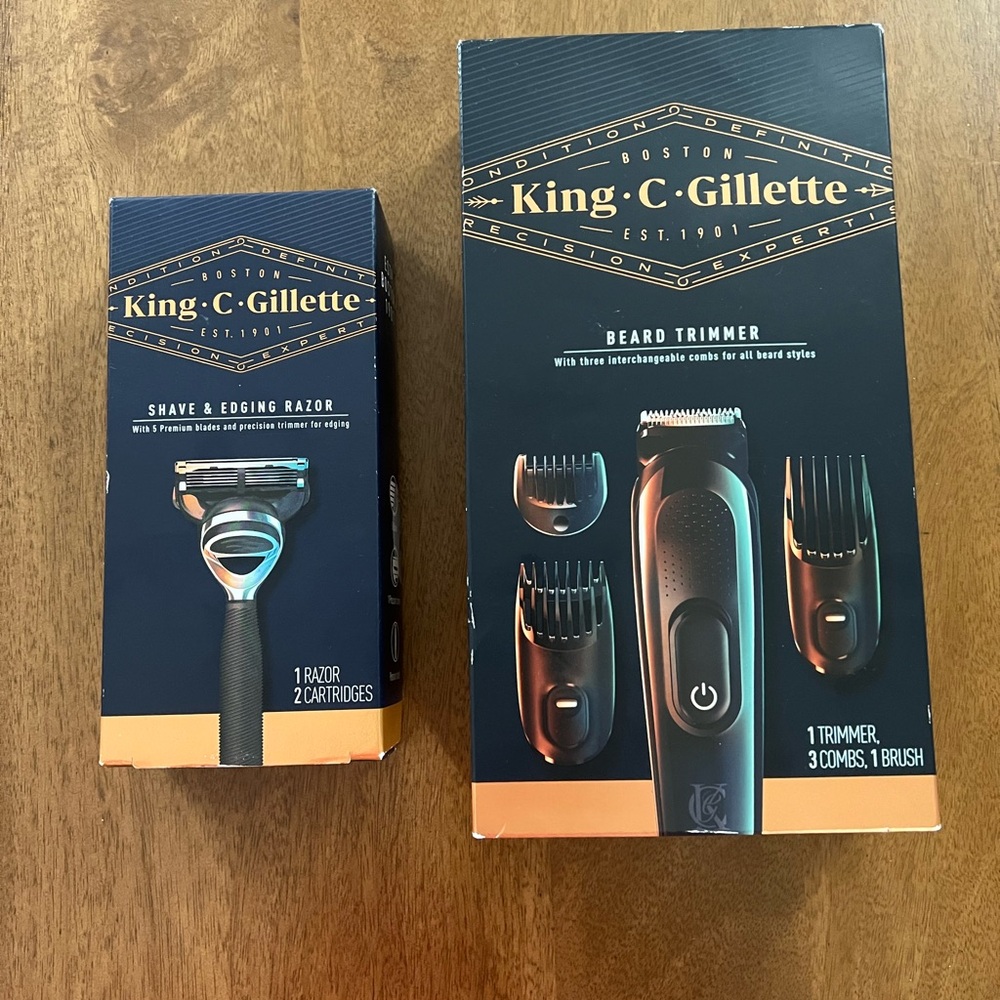 Black Shaving Kit Grooming Essentials